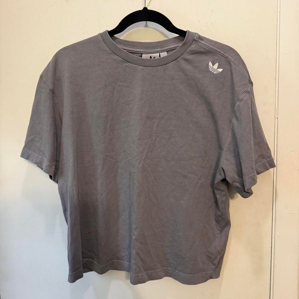 Adidas Women's Grey T-shirt